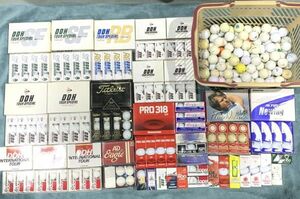 12-123-120 ゴルフボール まとめ ロストボール ゴルフ用品 ソフト/シリコン/レディース用などDUNLOP DDH/ブリヂストン/DOYLEなど約19.5㎏