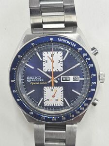 12-202-60　SEIKO セイコー　6138-0030　　5スポーツ　スピードタイマー　角目　KAKUME　クロノグラフ　デイデイト 激レア【動作品】