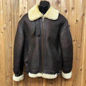 AIR FORCE JKT /U.S. ARMY STYLE /MADE BY SUPRODAN S.A. /TYPE B-3 ボア フライトジャケット ミリタリー シープスキン アウター USA古着