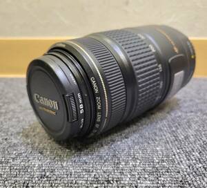 【EKA-5983FH】1円スタート Canon キヤノン ULTRASONIC ZOOM LENS EF 75-300mm 1:4-5.6 カメラレンズ 動作未確認 中古 箱付き 袋付き 趣味