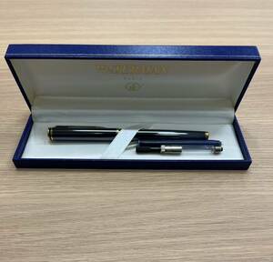 【RSA-1598】【1円～】WATERMAN 万年筆 FRANCE 付属品付 箱付き ジャンク 文房具 便利グッズ 筆記用具 アンティーク 中古 保管 現状品