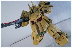 機動戦士Ｚガンダム　ＨＧ　1/144　ジ・Ｏ　全塗装完成品　ジオ　THE-O