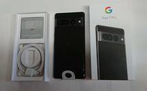 新品同様 Pixel 7 Pro 6.7インチ ストレージ128GB SIMフリー（IMEI）356746412472563_画像1