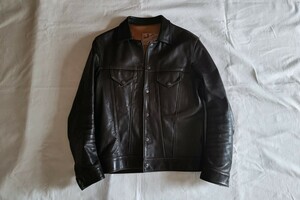 アディクトクローズ GRANADA JACKET ADDICT CLOTHES ブラウン カウハイド 牛革 メンズファッション