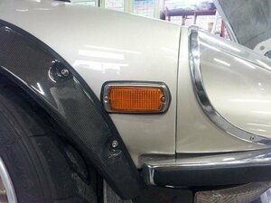 [ restore . recommendation!.. own car! front side marker lamp * orange / right side single goods (1 piece )] *NISSAN Fairlady Z S30/S31