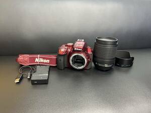 ★NIKONニコンD5300 レッド美品★