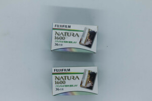 2019年9月期限切れ 富士フィルム Natura 1600 2つ(計2本) 冷蔵庫保管