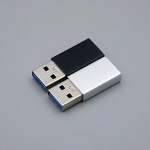 USB3.0 Type-C変換アダプター スマホ充電＆高速データ転送シンプル＆高機能銀_画像8