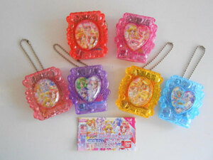 #Jij06FT Precure Kirakira pocket breath & chain 6 kind DCD synchronizated *BANDAI Bandai *200 jpy =014925_c