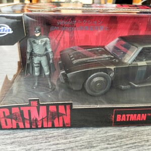 Jada 1/24 THE BATMAN 6 バットモービル ミニカー フィギュア バットマン ザ・バットマン 2022 ダイキャスト