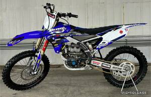 ☆宇都宮発☆メンテナンス済☆実動　ヤマハYZ250F(2016) ♪走行時間126Hr♪付属品多数♪始動動画有り