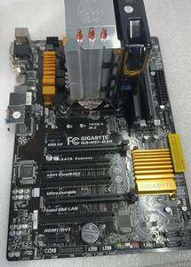 M12232 中古良品マザーボードセット　Corei5-4460　CPU付　+　CPUファン　+　GIGABYTE　GA-H97-D3H　動作確認済・