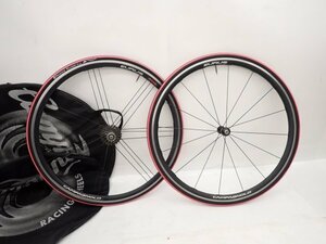 Campagnolo カンパニョーロ 前後ホイールセット EURUS G3 クリンチャー スプロケット Campagnolo 10s/ホイールバッグ付き □ 6C072-3