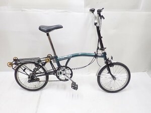 BROMPTON ブロンプトン ミニベロ 折り畳み自転車 BS6102 PART1 16インチ 3段変速 輪行バッグ付き 配送/来店引取可 ¶ 6CB2C-6