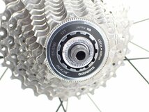 【良品】SHIMANO シマノ ULTEGRA WH-6700 Road Tubless チューブレス ホイール 前後ペア CS-5700 スプロケット付 △ 6C4FA-2_画像5