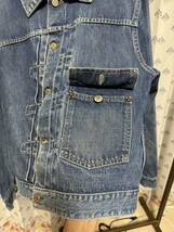 vintage FOREMOST 1st デニムジャケット ヘビーオンス ビッグサイズ 506xx 507xx 501xx Levi's 2nd_画像5