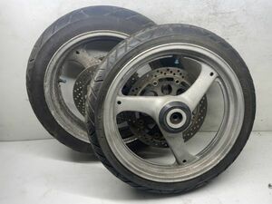 スズキ GSX250S カタナ ホイール 前後 HA-108 【C６×2】400 GJ76A 刀刃