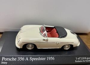 1/43 MlNICHAMPS ◆ポルシェ356A スピードスター 1956 アイボリー