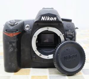 ◇光学機器 現状販売｜一眼レフカメラ ボディ｜NIKON ニコン D70S ｜希少 レア ジャンク JUNK■O3377