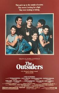 輸入　小型ポスター写真　米国板　アウトサイダー　The Outsiders　トムクルーズ　約43.5x28cm　j0005