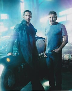 ブレードランナー2049　ライアンゴズリング　ハリソンフォード　約20.3x25.4cm　輸入　写真　4453..