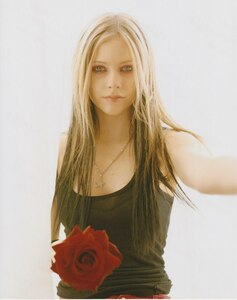 アヴリルラヴィーン Avril Lavigne　約20.3x25.4cm　輸入　写真　4297
