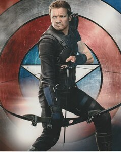 アベンジャーズ　ジェレミーレナー　Jeremy Renner　輸入　写真　洋画　約20.3x25.4cm　4836