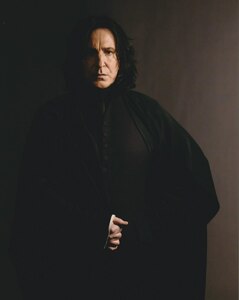 ハリーポッター　アランリックマン　Alan Rickman　約20.3x25.4cm　輸入　写真　4795.