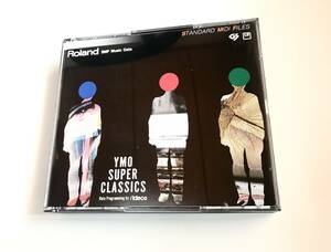 ★Roland ローランド YMO SUPER CLASSIC FD 2枚組 YMOスーパークラシックス 3.5FDソフト SMFデータ Music Data MIDI データ RJL-3007JW