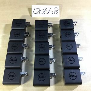 【送料無料】(120668C) DELL HA10USNM130 10W-AC ADAPTER 5V2A USB 純正品 15個セット ACアダプタ 送料無料 中古品