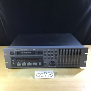 【送料無料】(122770G) TASCAM DA-78HR HIGH RESOLUTION DTRS 通電のみ確認済 タスカム MTR ジャンク品