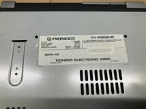 カロッツェリア carrozzeria パイオニア Pioneer CD/MDプレーヤー FH-P909MD CDX-P1240TX 10連 CDチェンジャー 2DIN 通電確認済 中古_画像4