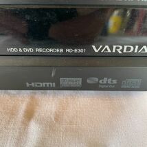 TOSHIBA VARDIA RD-E301 DVD レコーダー 東芝 ジャンク品 _画像3