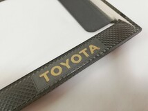 トヨタ TOYOTA 純正品 純正オプション ナンバーフレーム★GX71 20ソアラ セルシオ 旧車 当時物 JDM VIP ウィザード WIZARD ハイソカー 希少_画像3