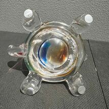 D(1206g6) Multi Glassマルティグラス ガラス工芸品 ガラス細工 硝子 インテリア インテリア置物 カメ 亀 置物_画像4