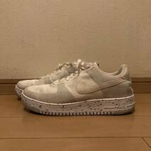 27.5cm | NIKE ナイキ エア フォース 1 クレーター フライニット | ホワイト/セイル/ウルフグレー/ホワイト | AIR FORCE 1 CRATER FLYKNIT _画像3