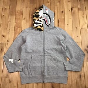 ★激レア★ Mastermind vs BAPE シャーク パーカー Mサイズ shark full zip hoodie mmj a bathing ape マスターマインド エイプ ベイプ w3