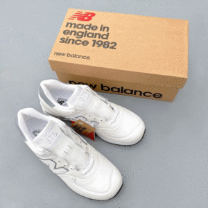 Внутренняя подлинная Великобритания All Leather New Balance M576WWL White X Grey US7,5 25,5 см. Британские белые кроссовки с ограниченным NB, сделанные на английском языке