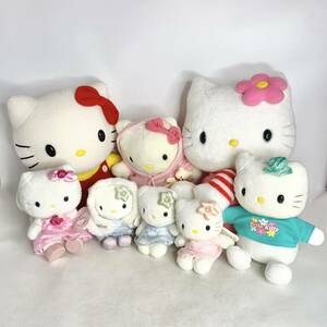 ハローキティ　ぬいぐるみ　特大　ミニ　まとめ　セット　サンリオ　sanrio　1990年代　レトロ　編みぐるみ　人形　おまとめ　まとめて