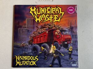 ☆NEW SEALED ☆MUNICIPAL WASTE ミュニシパル ウェイスト ☆Hazardous Mutation ☆PINK VINYL 300LTD ☆CORPSE EXODUS SLAYER ASSAULT