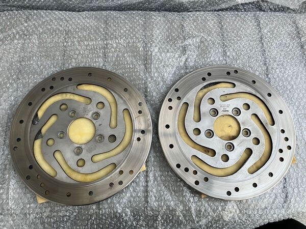 スポーツスター 03 ディスクローター フロントダブルディスク左右 ハーレー 純正