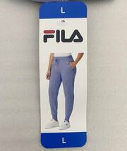 新品 L ★ FILA フィラ レディース スウェット ジョガー パンツ パープル コストコ フレンチテリー ロングパンツ 裏毛 French Terry Jogger_画像8