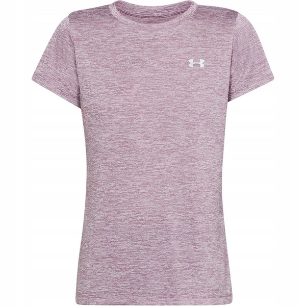 新品 S ★ UNDER ARMOUR アンダーアーマー レディース 半袖 Tシャツ US-XS パープルヘザー 1277206 UA Tech Twist T-Shirt 機能性 ドライ