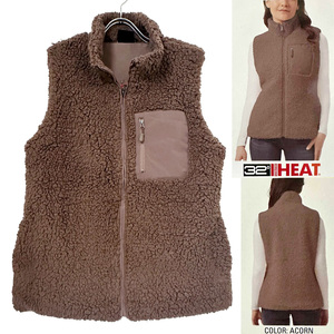  новый товар XL * затраты ko32HEAT боа .... лучший Brown US-L легкий боа полный Zip автомобиль -pa женский для мужчин и женщин 32 Degree s