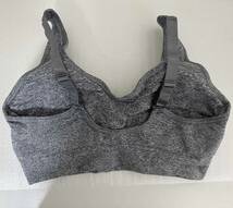 新品 2枚組 L ★ PUMA プーマ スポーツブラ ブラトップ ブラック グレー コストコ LADIES SPORTS BRA 2PK ノンワイヤー ブラジャー セット_画像7