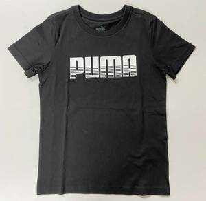 Новый 140 ★ PUMA Junior с коротким рукавом T -Fore Blac