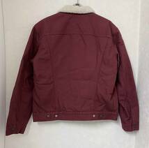 新品 L ★ Levi's リーバイス シェルパ トラッカー ジャケット レッド US-M 16365 ボア Gジャン タイプ3 Sherpa Trucker Jacket Port Red_画像3