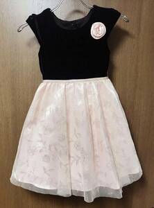  new goods 100 * jona michellejo Nami  shell dress 3T bell bed formal pink pechi coat cost ko girls flower rose black 