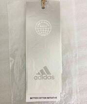 新品 XL ★ adidas アディダス 半袖 Tシャツ ゼブラ ロゴ IYQ96 HA1317 ホワイト ピンク OT グラフィック トレーニングウェア レディース_画像6