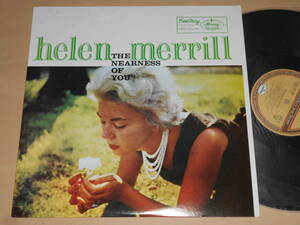 Bill Evans参加！The Nearness Of You/Helen Merrill（EmArcy日本盤）